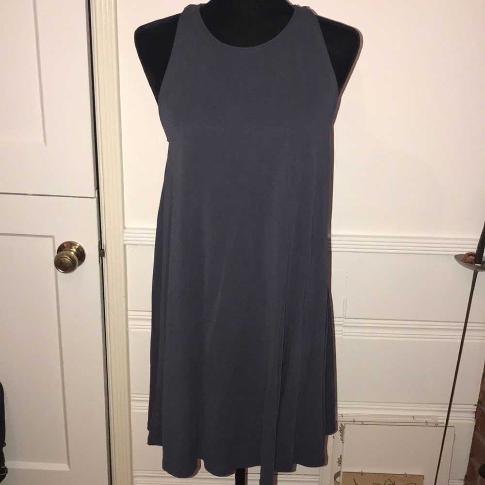 🌹Abercrombie & Fitch Navy Blue Racer Bk Sz M